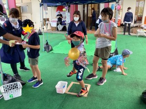 夏祭りまと当て　　　よしあき